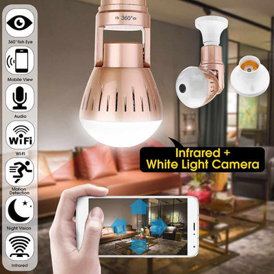 Light Bulb Security Camera